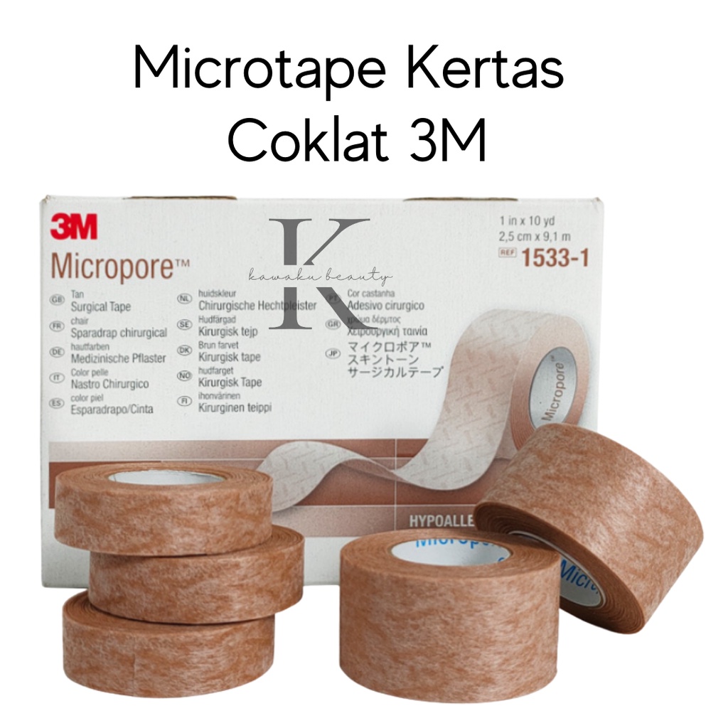 Micropore Tape Eyelash Extension / Microtape Plester Bulu Mata Palsu