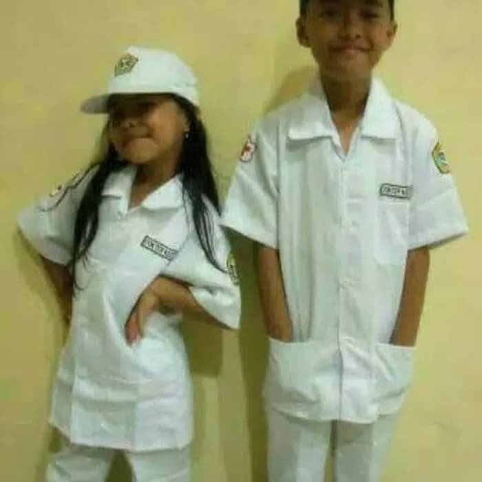 Baju Dokter Anak Seragam Karnaval Dokter cilik dokcil