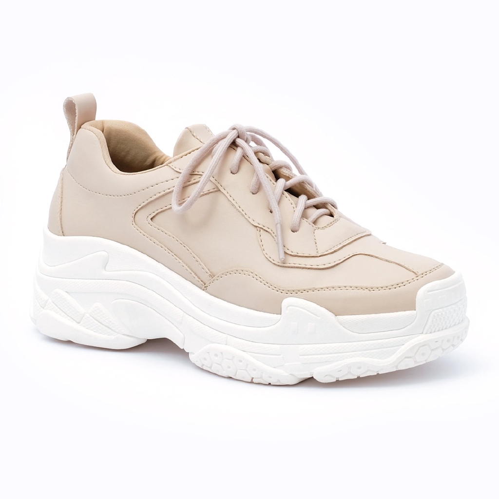 KHK by Khakikakiku Glady Cream Sneakers Sporty