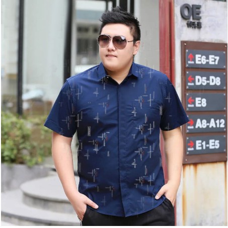 TERLARIS KEMEJA JUMBO XXL XXXL 2XL 3XL FRANCE MARTINE  QUALITY MOTIF BATIK KOMBINASI WARNA WAR