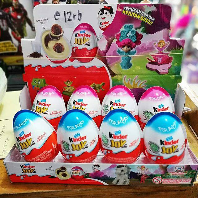 Kinder Joy Girl 1 Dus Isi 24 Pcs Kinder Joy Girl 1 Dus Isi 24 Lazada Indonesia