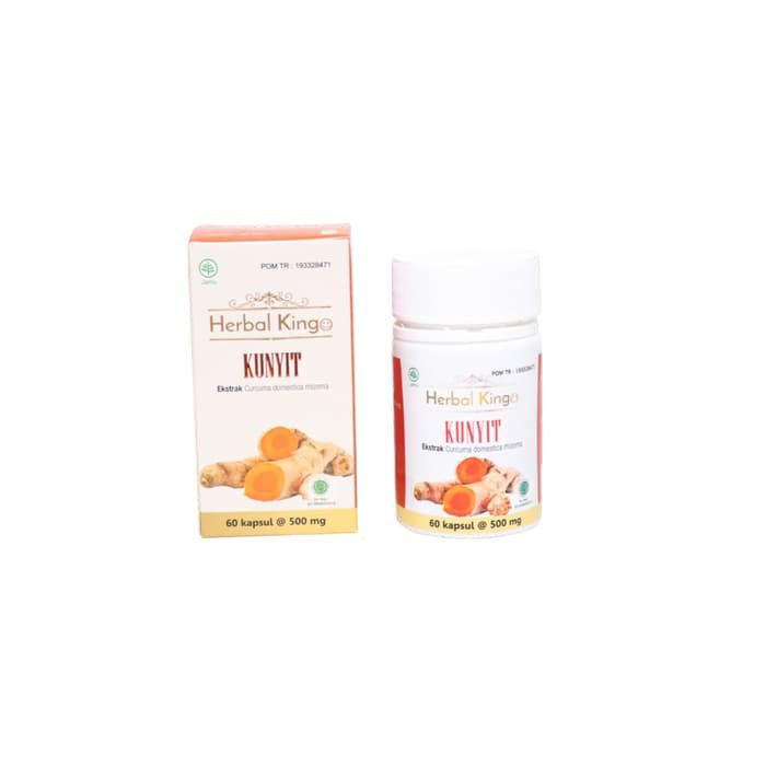 Immune Booster Herbal King Kunyit 60 Kapsul Shopee Indonesia