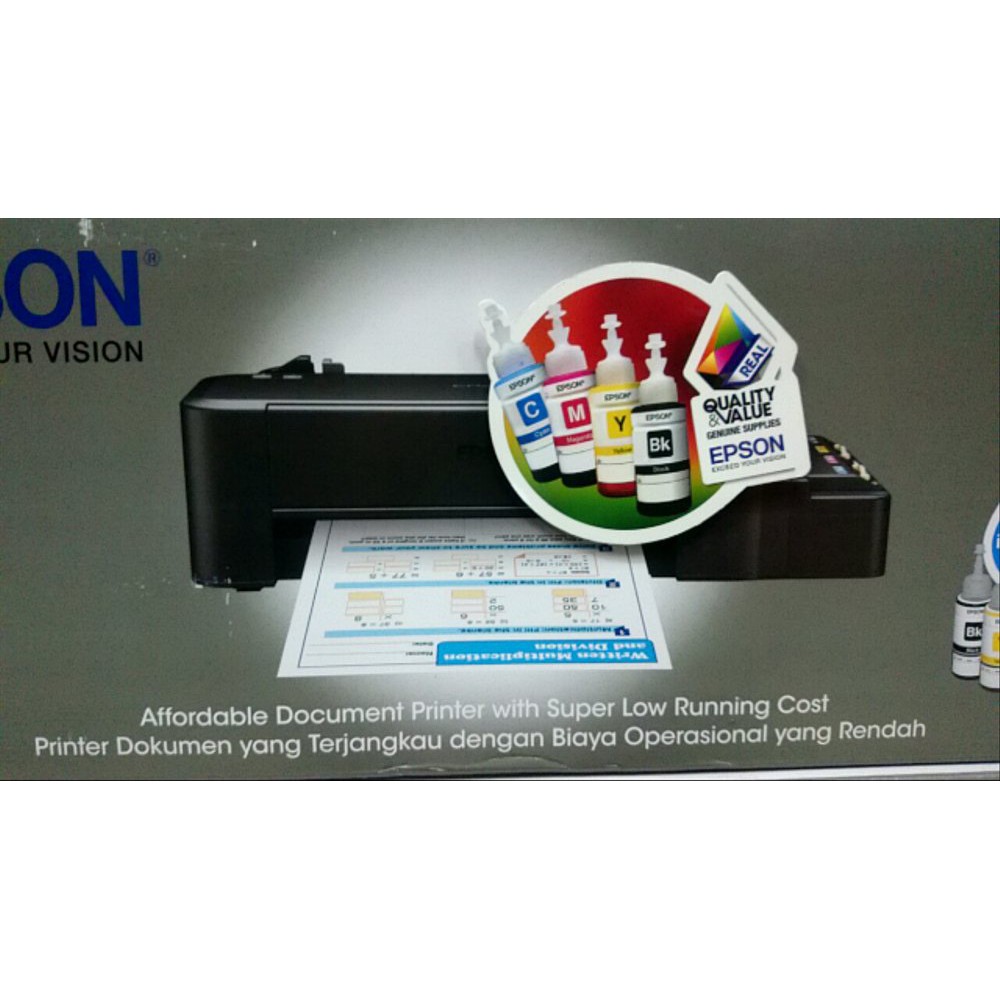 Printer Notaris  Epson L120  modif notaris hitam warna infus ory MCS merapi com Berkualitas
