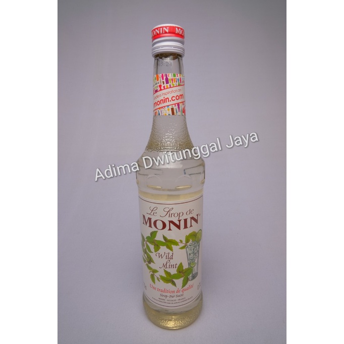 Monin Wild Mint Syrup / Sirup Wild Mint Monin 700ml