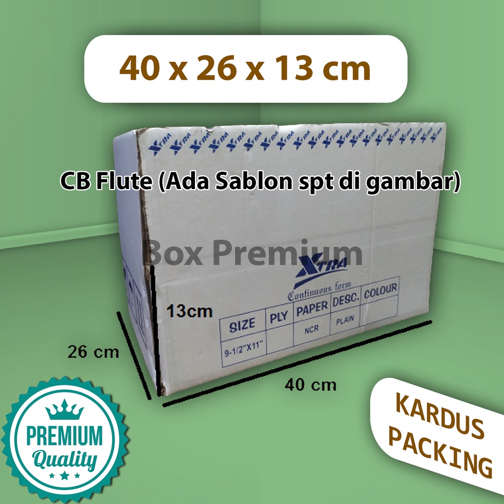 

(MIN ORDER 5 pcs) Kardus Dus Box Packing NEW ADA SABLON WK Double Wall (spt gambar)