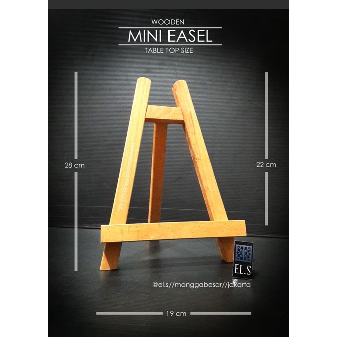 

BISA COD Wooden Mini Easel 1928 ( Stand Canvas, Stand Foto )/CAT AKRILIK SET/CAT AKRILIK SET 24 WARNA/CAT AKRILIK PASTEL/CAT AIR/CAT AIR LUKIS SET/CAT AIR GIOTTO/KUAS LUKIS 1 SET/KUAS LUKIS KECIL/KUAS LUKIS LENGKAP/KANVAS LUKIS/KANVAS LUKIS SKETSA/KANVAS