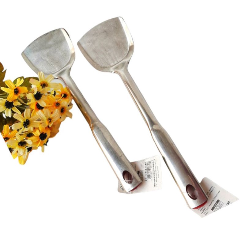 Sendok Goreng Stainless – Sodet Masak – Spatula Stainless Steel – Alat Masak Dapur