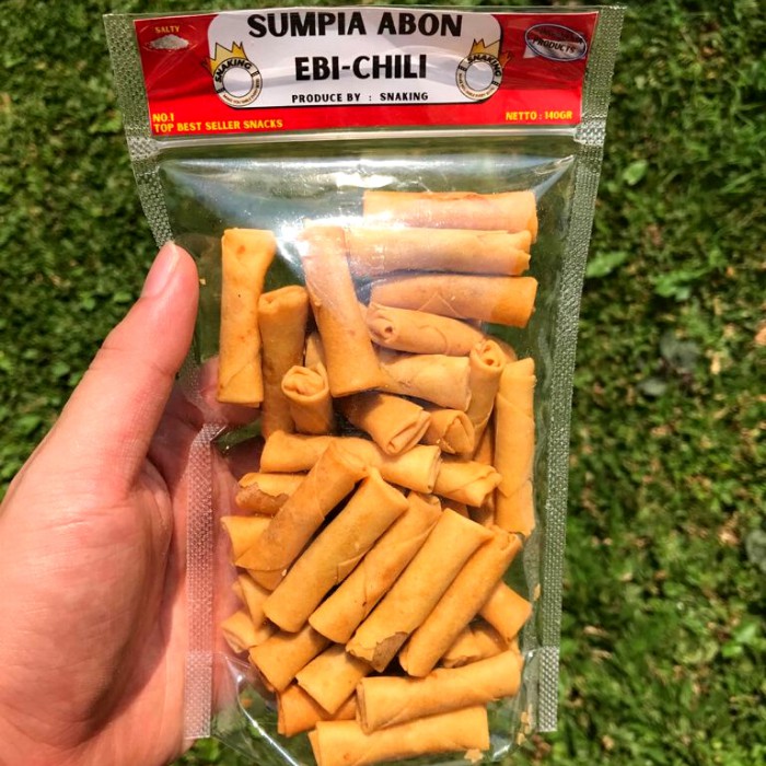 

SUMPIA ABON EBI-CHILI ALA SNAKING Netto 140gr