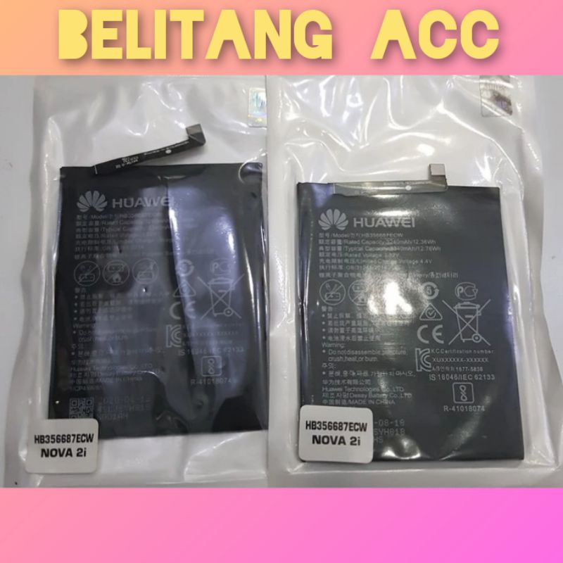 Baterai Battery Huawei NOVA 2i Nova 2P Nova 3i Original 100%