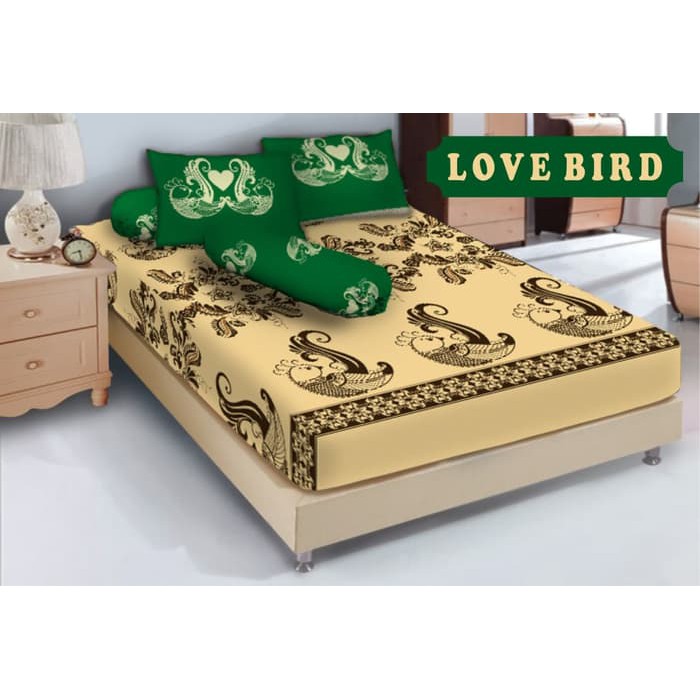 READY SPREI ENDLESS LOVE UKURAN 180X200 - LOVE BIRD