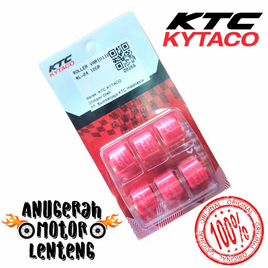 Roller KTC Kytaco Racing 10G 10 Gram Vario Beat FI Beat Esp Scoopy FI