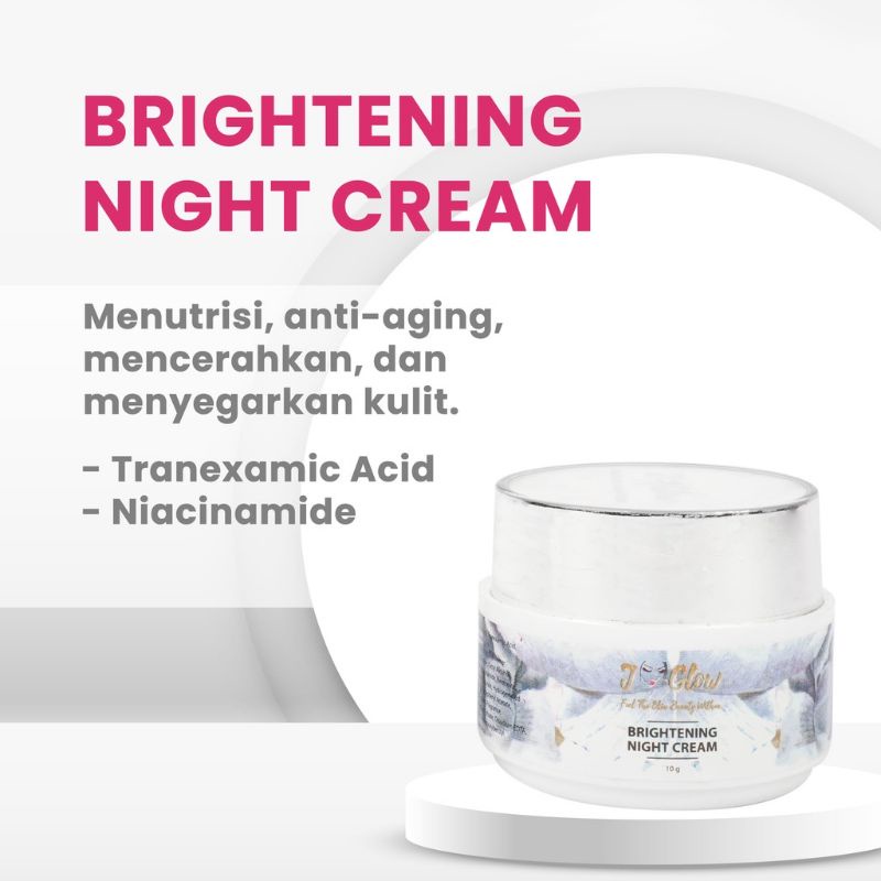 Jglow Skincare Paket Super Whitening Glowing Paket Perawatan Wajah Kecantikan Bpom-8