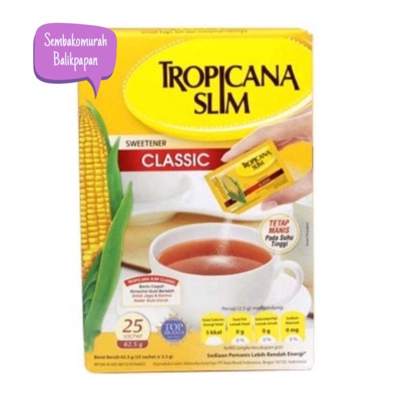 

tropicana slim classic/diabtx