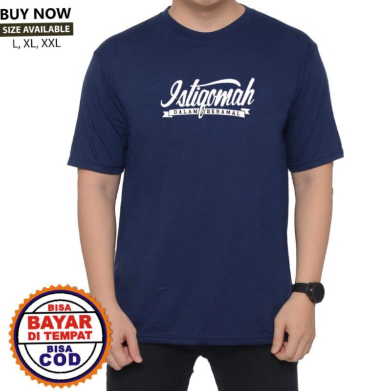 Kaos distro / kaos dakwah islami istigomah dalam beramal.-1