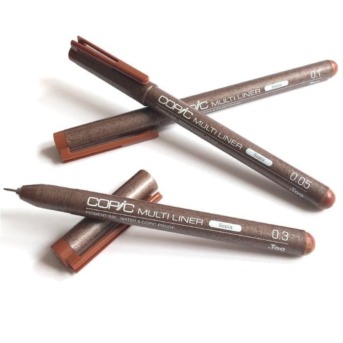 

Stok Ready Copic Multiliner Sepia ukuran 003 05 terakhir