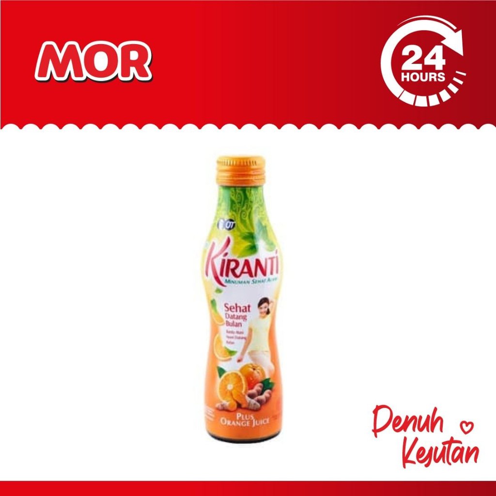 

KIRANTI Sehat Datang Bulan Orange Juice 150 ml