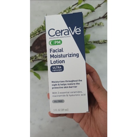 CERAVE PM FACIAL MOISTURIZING LOTION 3 OZ (89ML)