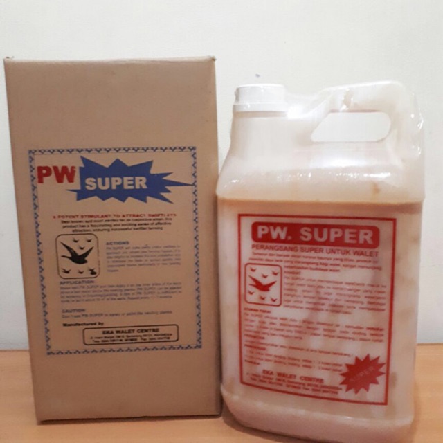 Parfum Walet PW super kemasan 5 liter Repacking, isi dijamin sama ori dari pabrik/ parfum walet