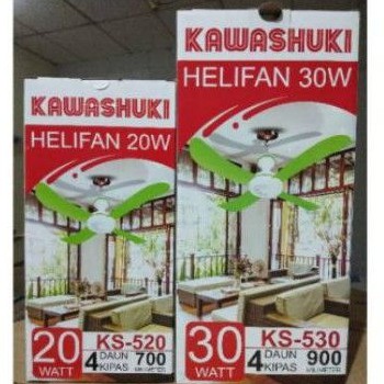 Kipas Angin Gantung 30 watt 4 Baling Myvo  / Kipas Baling - Baling/ Heli Fan Myvo 30 Watt 4 Baling