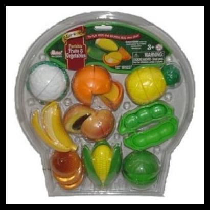 Mainan Redbox Rb-22241 Peelable Fruit & Vegetables