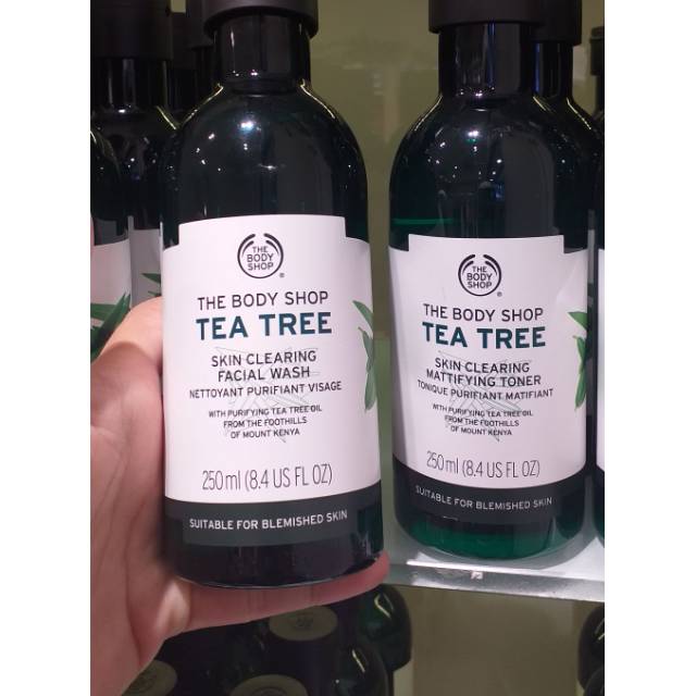Facial wash tea tree the body shop