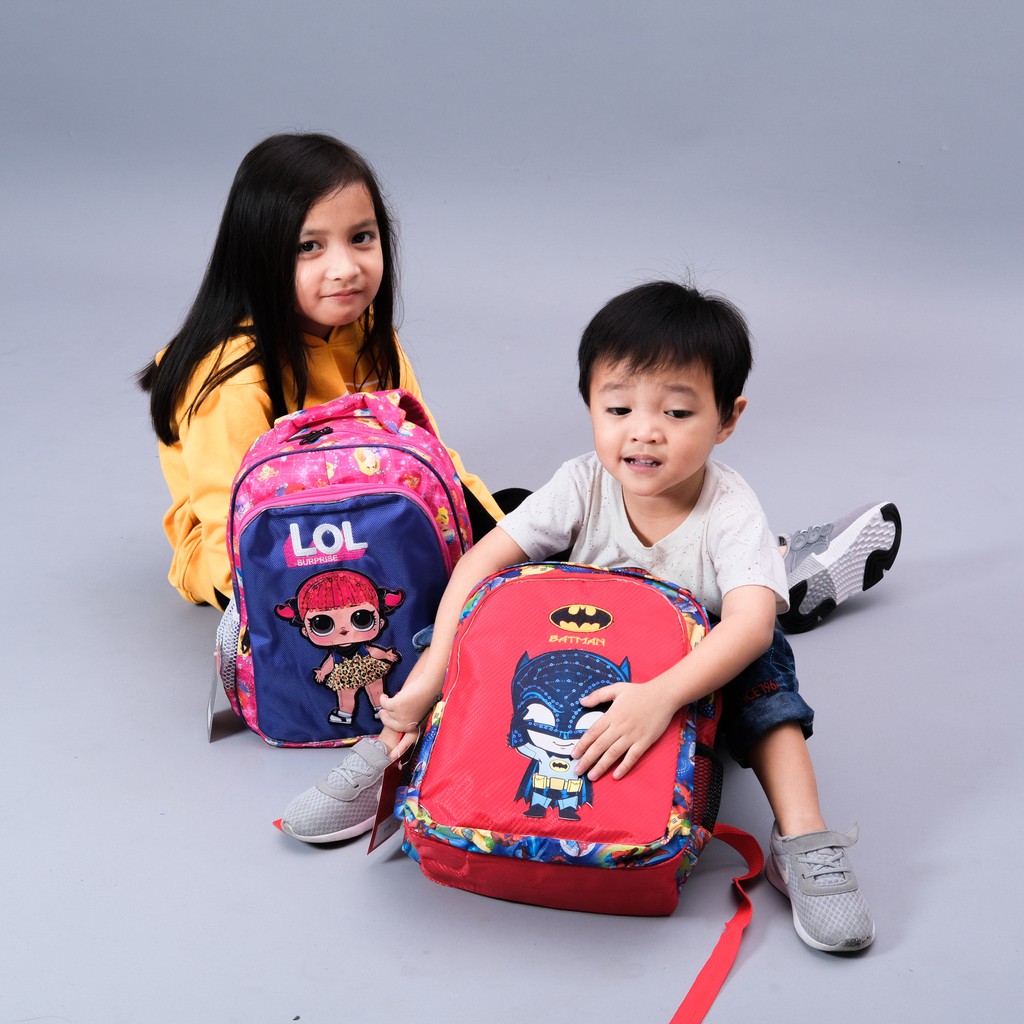 (SIAP KIRIM)TAS SEKOLAH ANAK CEWEK COWOK / RANSEL LED PAUD TK KARAKTER