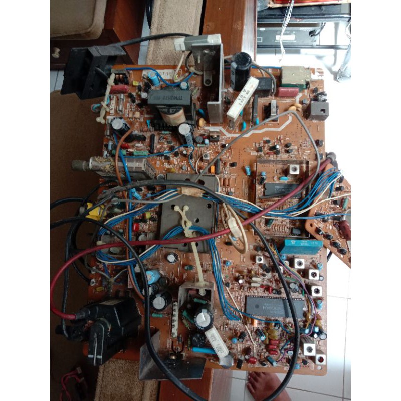 mesin tv toshiba 20"