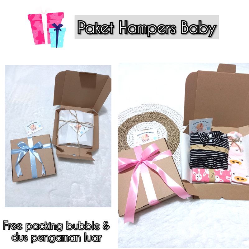 Paket Hampers Baby New born Paket kado kelahiran Kado baby Hadiah kelahiran