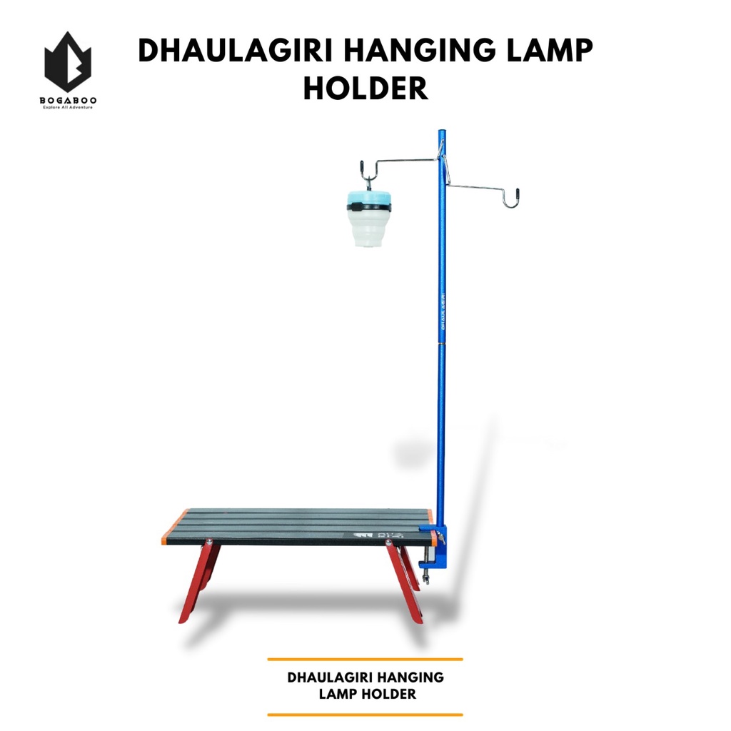 Dhaulagiri Hanging Lamp Holder - Tiang Lampu Tenda  - Cantolan Lampu Lentera - Gantungan Lampu