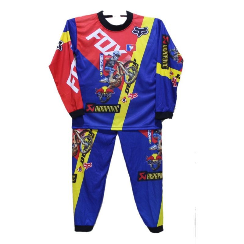 Baju balap baju motorcross setelan baju balap sepeda  baju balap motor