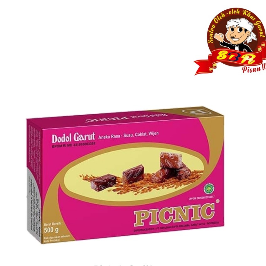 

DODOL PICNIC PINK 500 gr ASLI GARUT