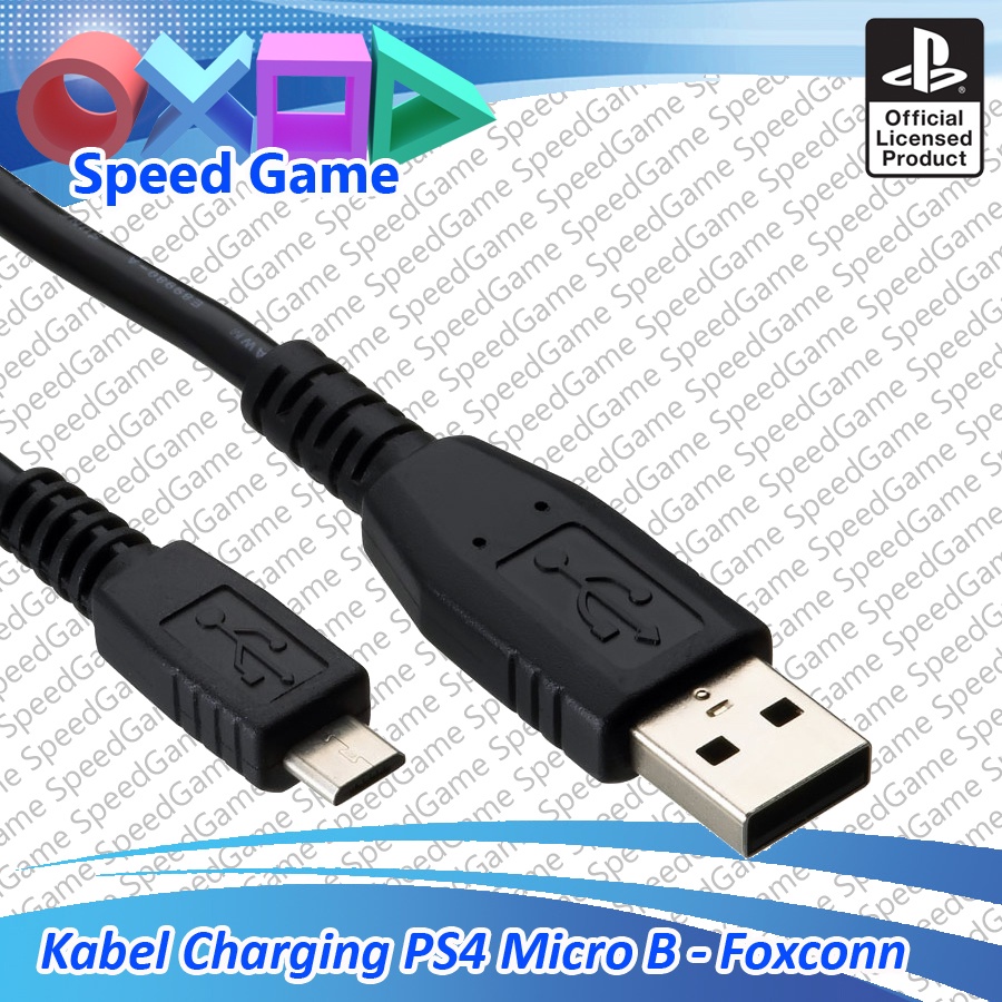 Kabel Cable USB Cable Stik Stick Cas Charging Charge Charger Stik Stick PS 4 PS4 Ori Original Elite Foxxcon