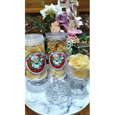 

kripik kentang merah