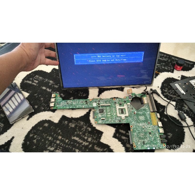 mobo motherboard toshiba c800d AMD e1200