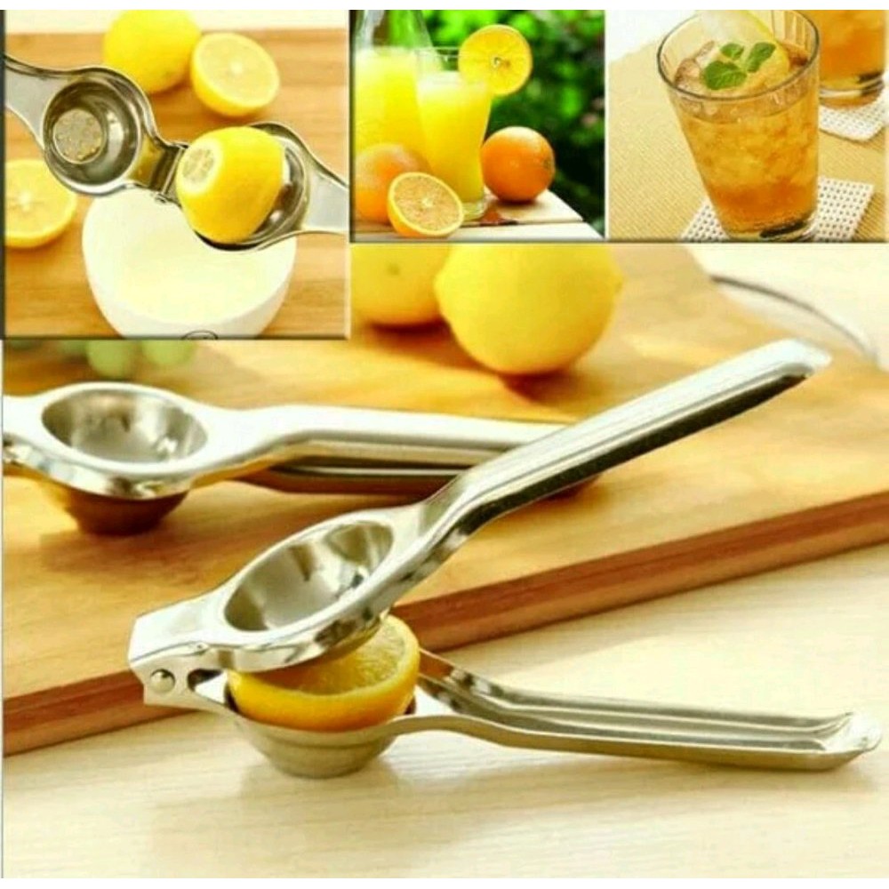 SRS (COD YES) Alat Pemeras Jeruk Nipis/Lemon - Perasan Jeruk - Bahan Stainless Steel - Orange Squeez