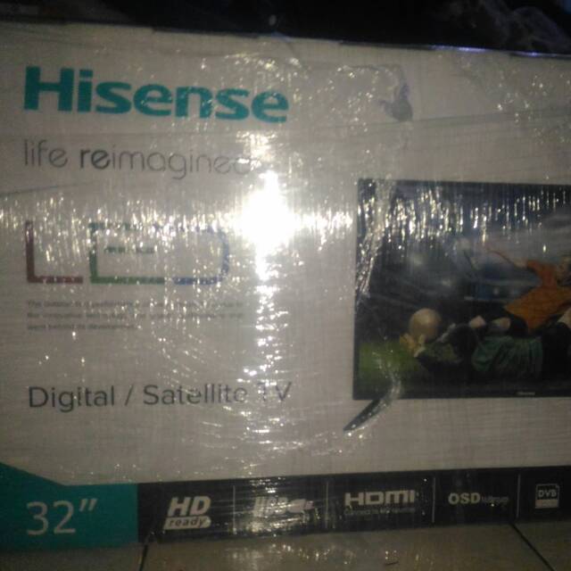 TV digital hisense 32 inch new