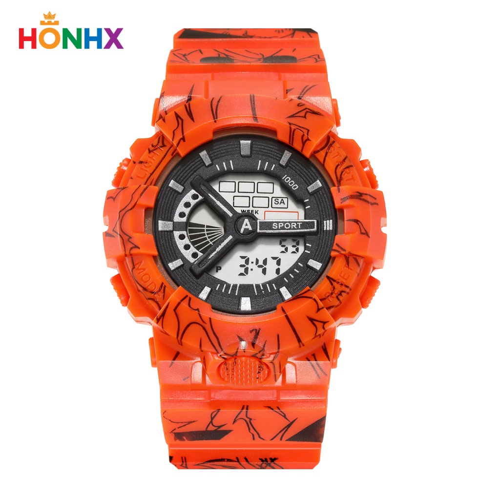 HONHX 668 Jam Tangan Remaja Digital Rubber WK-SBY