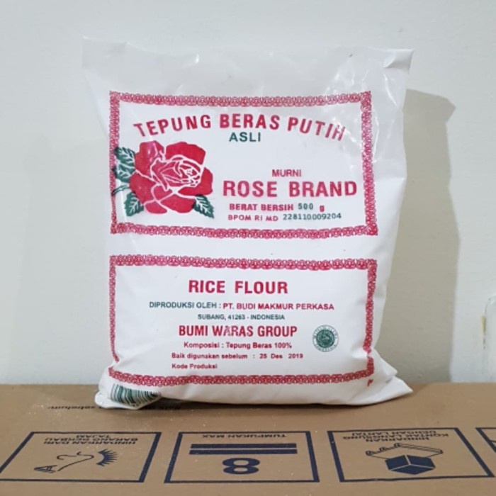 

Ketan-Beras-Tepung- Rose Brand Tepung Beras 500Gr -Tepung-Beras-Ketan.