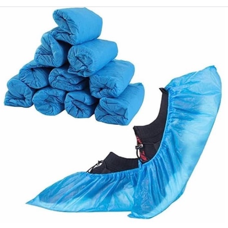 Sarung Sepatu Medis Anti Bakteri Anti Kuman Sekali Pakai Disposable Shoes Cover