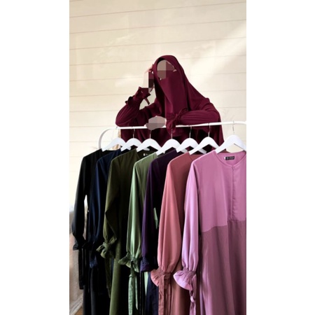 Humaira series set by Azda | gamis set cadar | part 2