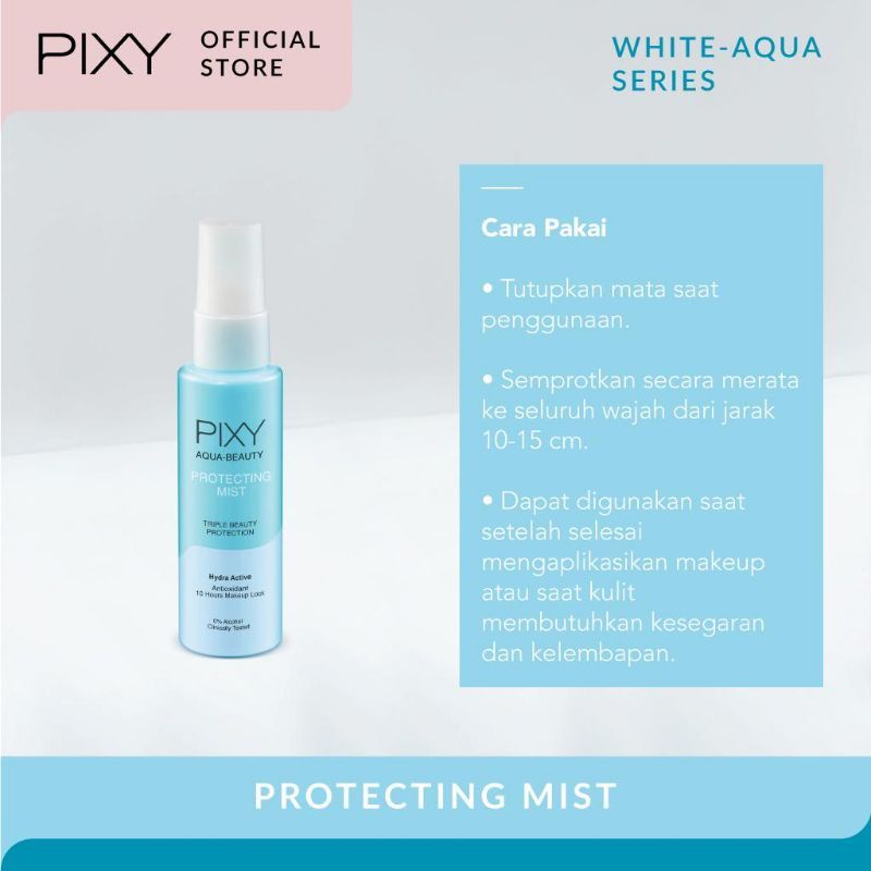 Pixy Aqua Beauty Protecting Face Mist Setting Spray