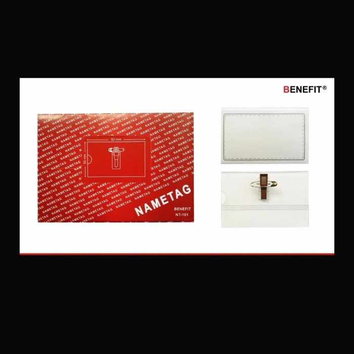 

Cuci Gudang Name Tag Jepit Peniti Buaya Isi 50 Limited