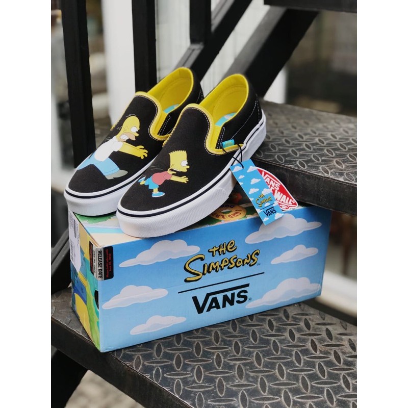 Vans Slip On Classic x Simpsons Homer & Bart