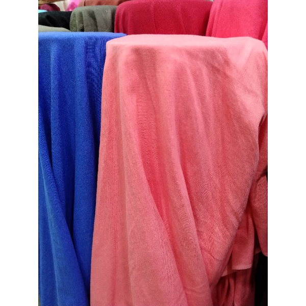 Kain KATUN LINEN/KATUN POLOS/Harga Per 1/2(0.5)mtr