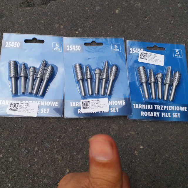 [best Quality] Mata Bor Kayu Wood Bits Steel 1/4 Inch 5pcs