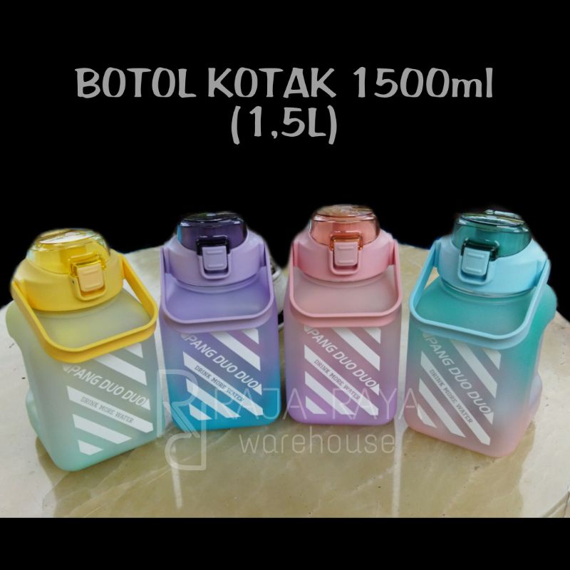 [⚜️RR⚜️] BOTOL MINUM VIRAL 2000ml 2L 2 LITER BOTOL MINUM 2L 2000ml 2 liter BOTOL VIRAL BOTOL MINUM KOREA BOTOL MINUM MOTIVASI BONUS STICKER LUCU-2