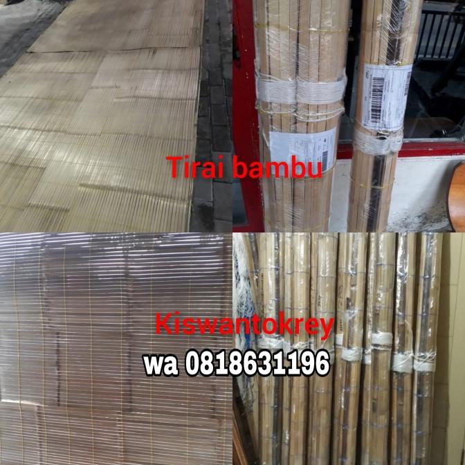 Tirai krey bambu 2 X 2
