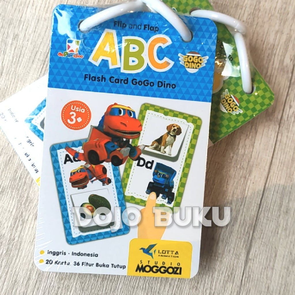 Opredo Flip And Flap - Flash Card Gogo Dino by Lotta Animation