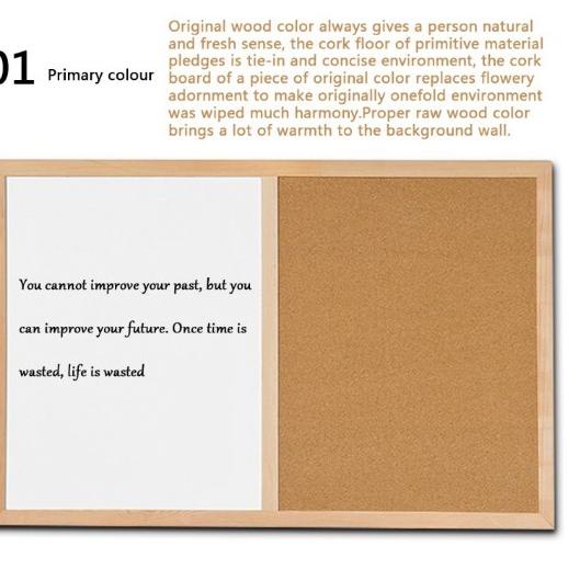 

✯Harga Termurah➴ Message board Background Boardsend sticker cork message board Decorative Board With Frame Cork Board 95 ✯