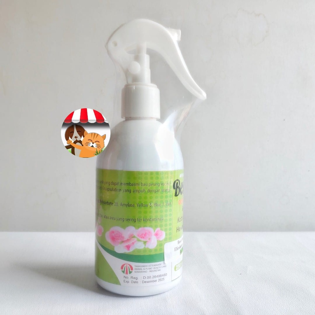 Best Care Odor Eliminator 250ml - Spray Penghilang Bau Kotoran &amp; Pesing Hewan